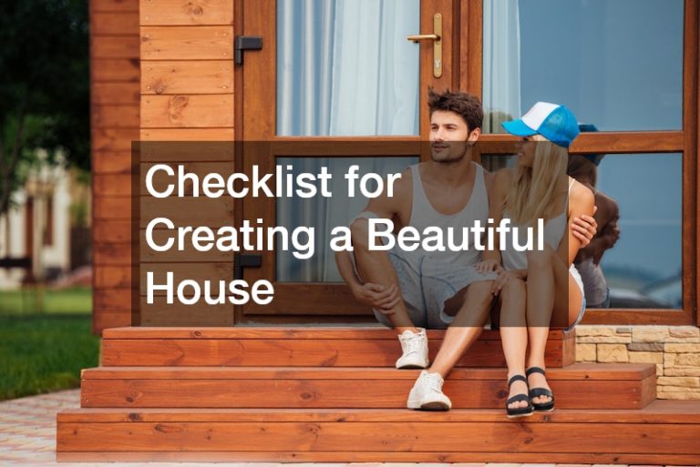 couple in front of a house